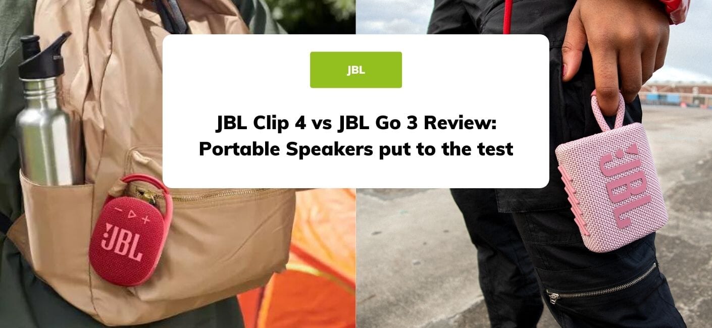 Awaken Bemærkelsesværdig Trofast JBL Clip 4 vs JBL Go 3 Review - Portable speakers put to the test