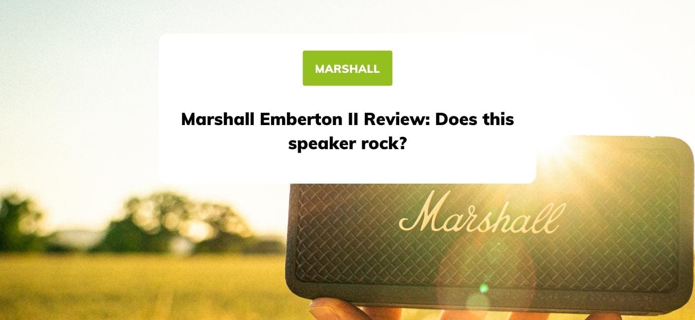 Marshall Emberton speaker review