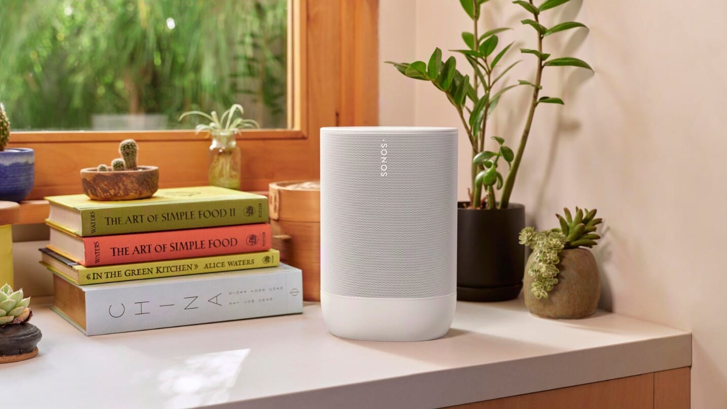 Sonos Move 2 Przenośny głośnik AirPlay, Bluetooth, Wi-Fi