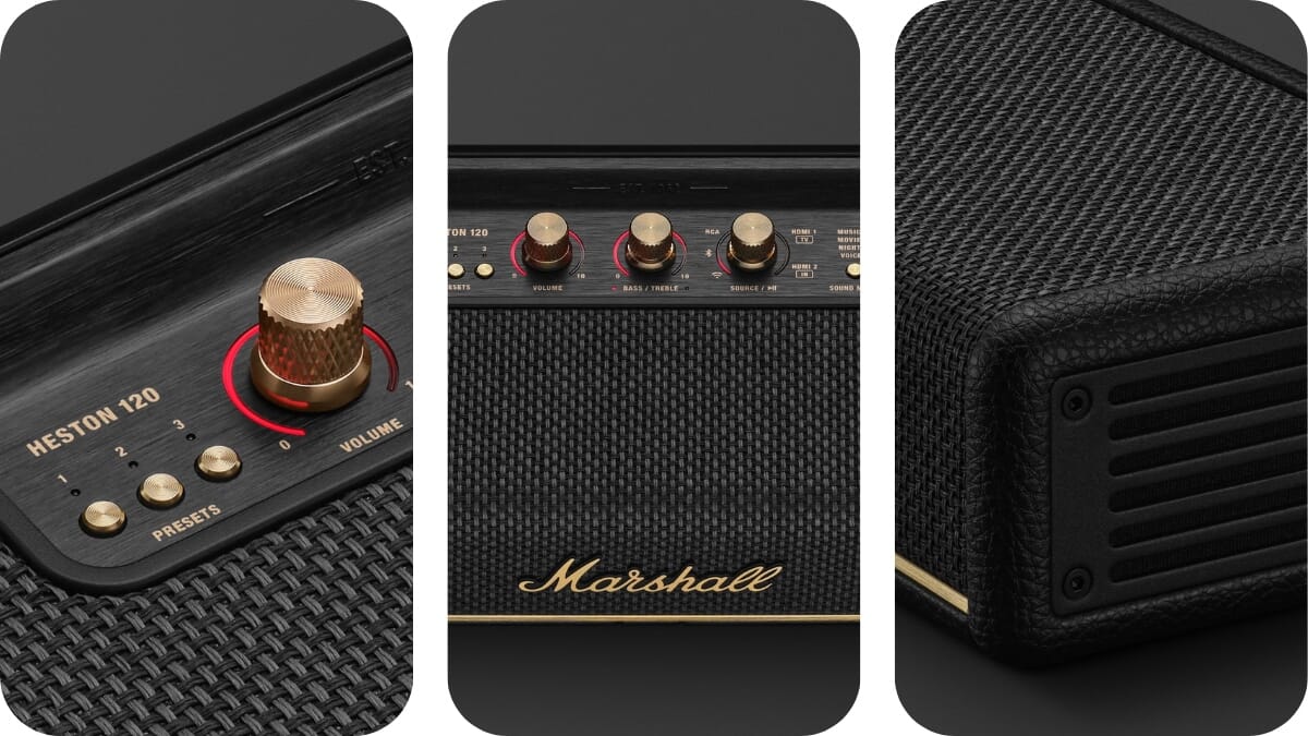 Marshall Heston Soundbar design