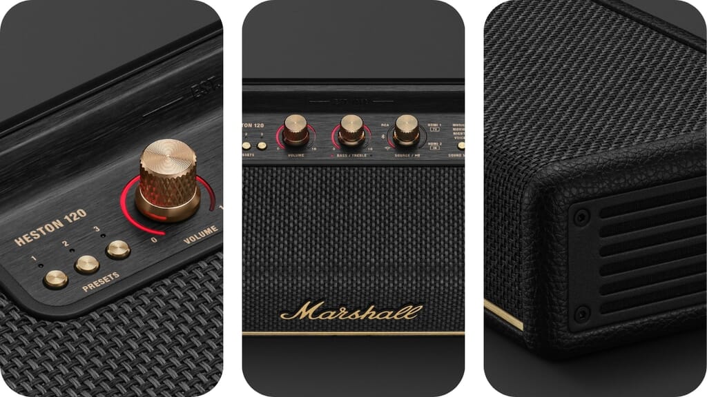Marshall Heston Soundbar design