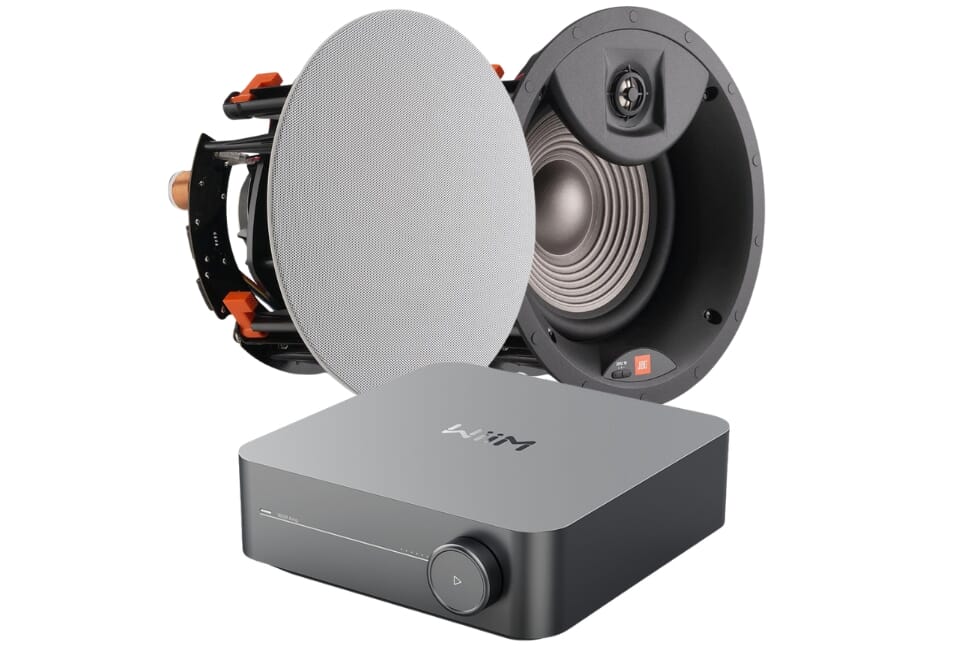 WiiM Amp + 2x JBL Studio 2 8IC In-Ceiling Speakers