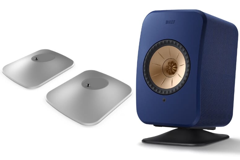 KEF P1 Desk Pad Stands (Pair) for KEF LSX II