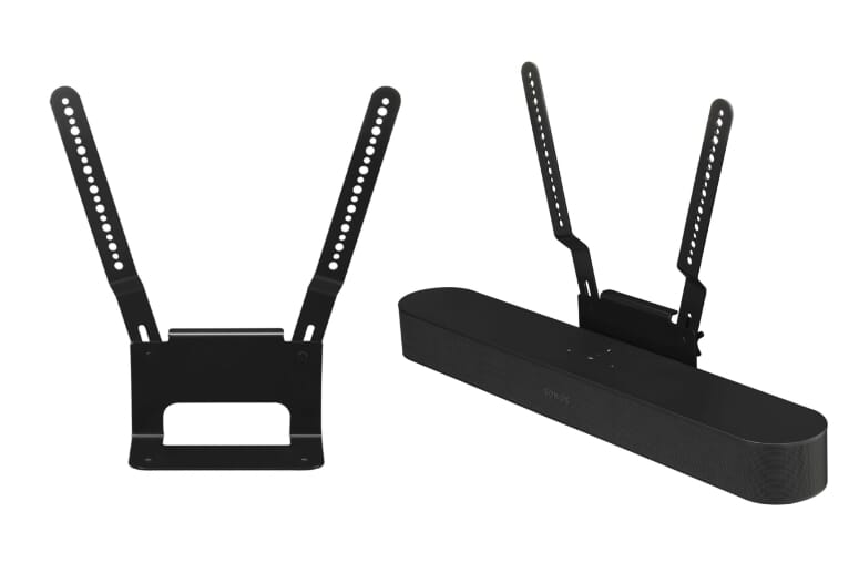 Mountson TV Mount Attachment for Sonos Beam (Black)