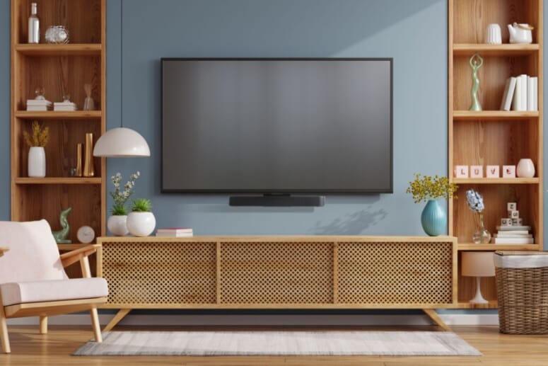 Securely mount your Sonos Beam soundbar to move with your TV wall bracket