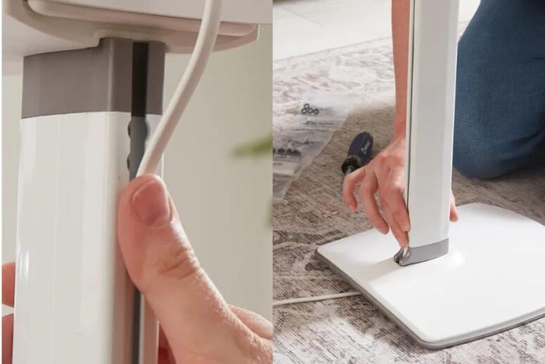 Seamless Cable-Free Aesthetic