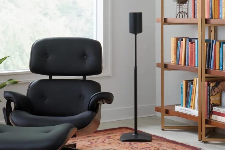 Sanus Height-Adjustable Speaker Stand for Sonos Era 100 (Single)