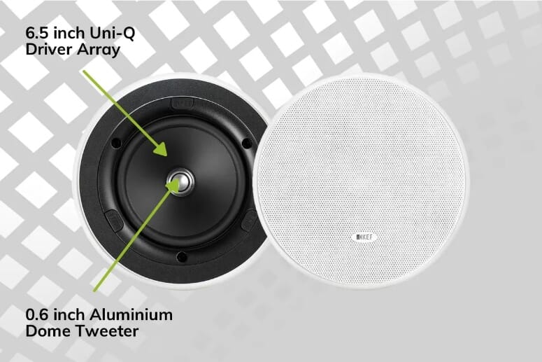 KEF Ci160ER In-Ceiling Speakers