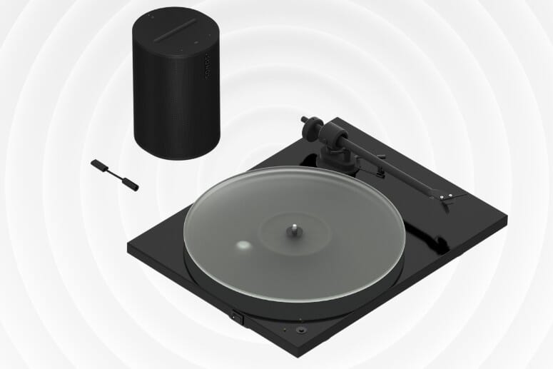 Sonos ERA 100 + Pro-Ject T1 SB + Sonos Era Line-In Adapter