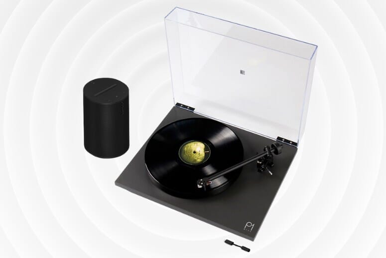  Sonos Era 100 + Rega Planar 1 Plus + Sonos Line-In Adapter 