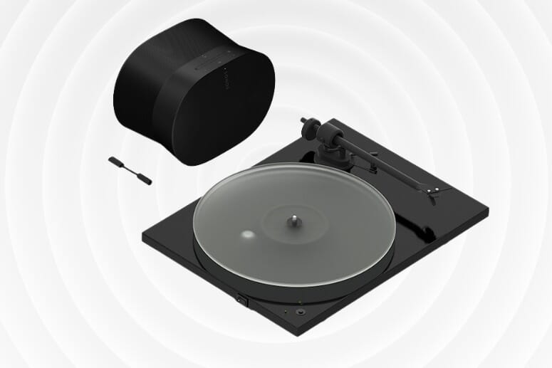 Sonos Era 300 + Pro-Ject T1 Phono SB + Sonos Line-In Adapter 