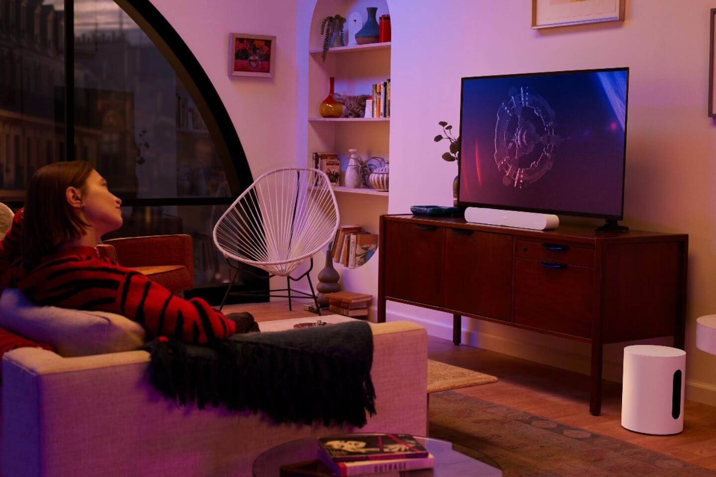 Use with a Sub and Surrounds