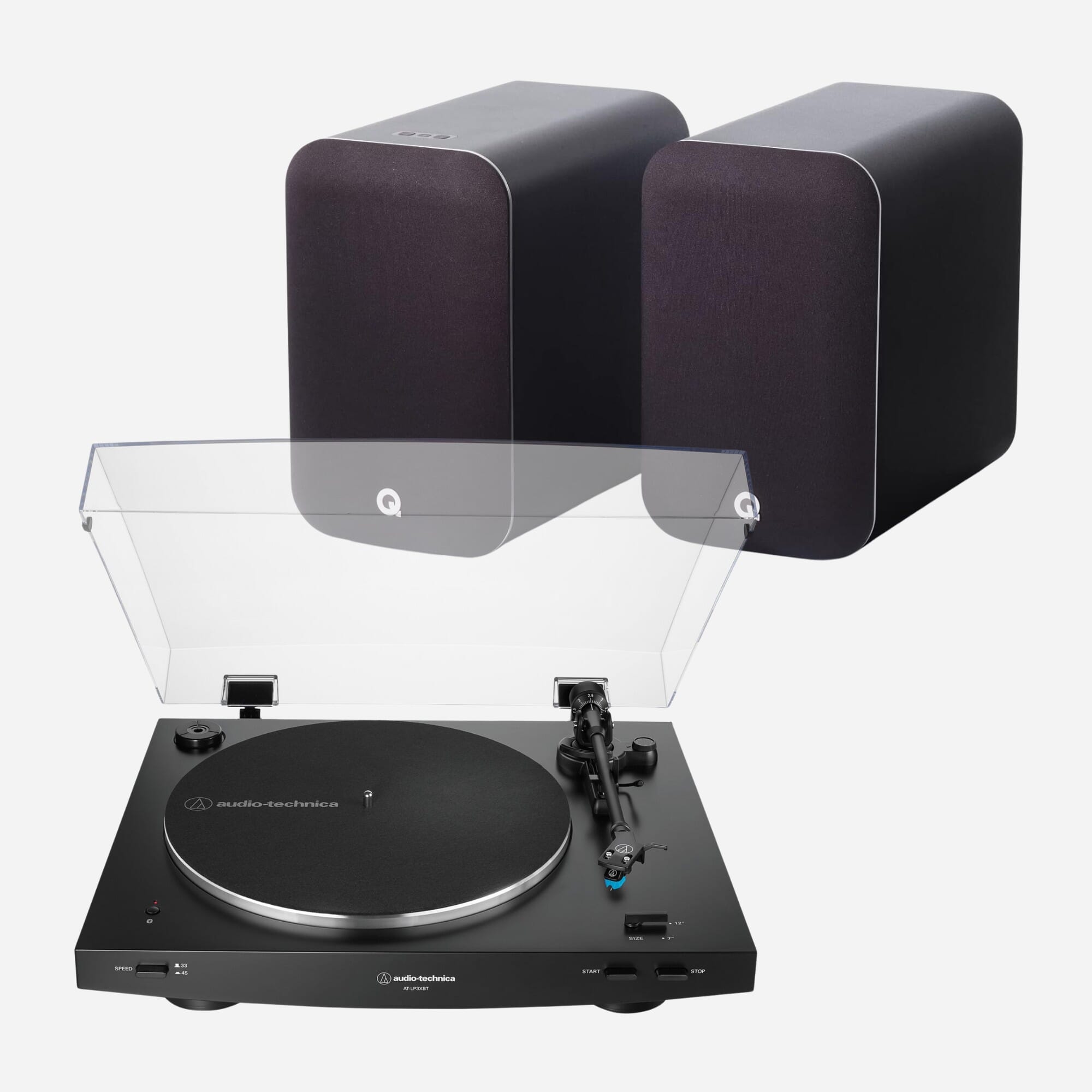 Audio-Technica AT-LP3XBT + Q Acoustics M20 Turntable Bundle