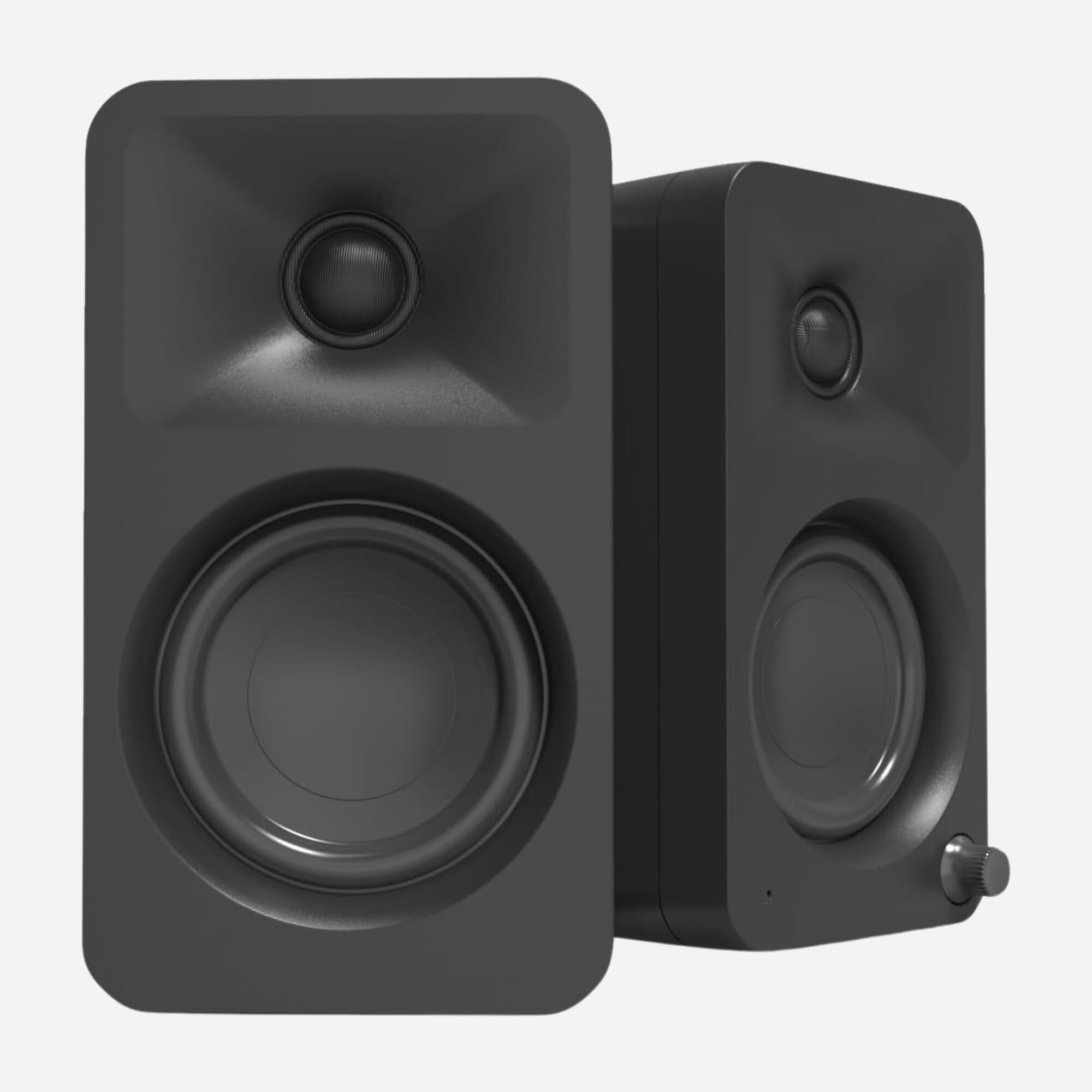 Clearance - Kanto Ora Powered Reference Desktop Speakers with Bluetooth Pair (Black)