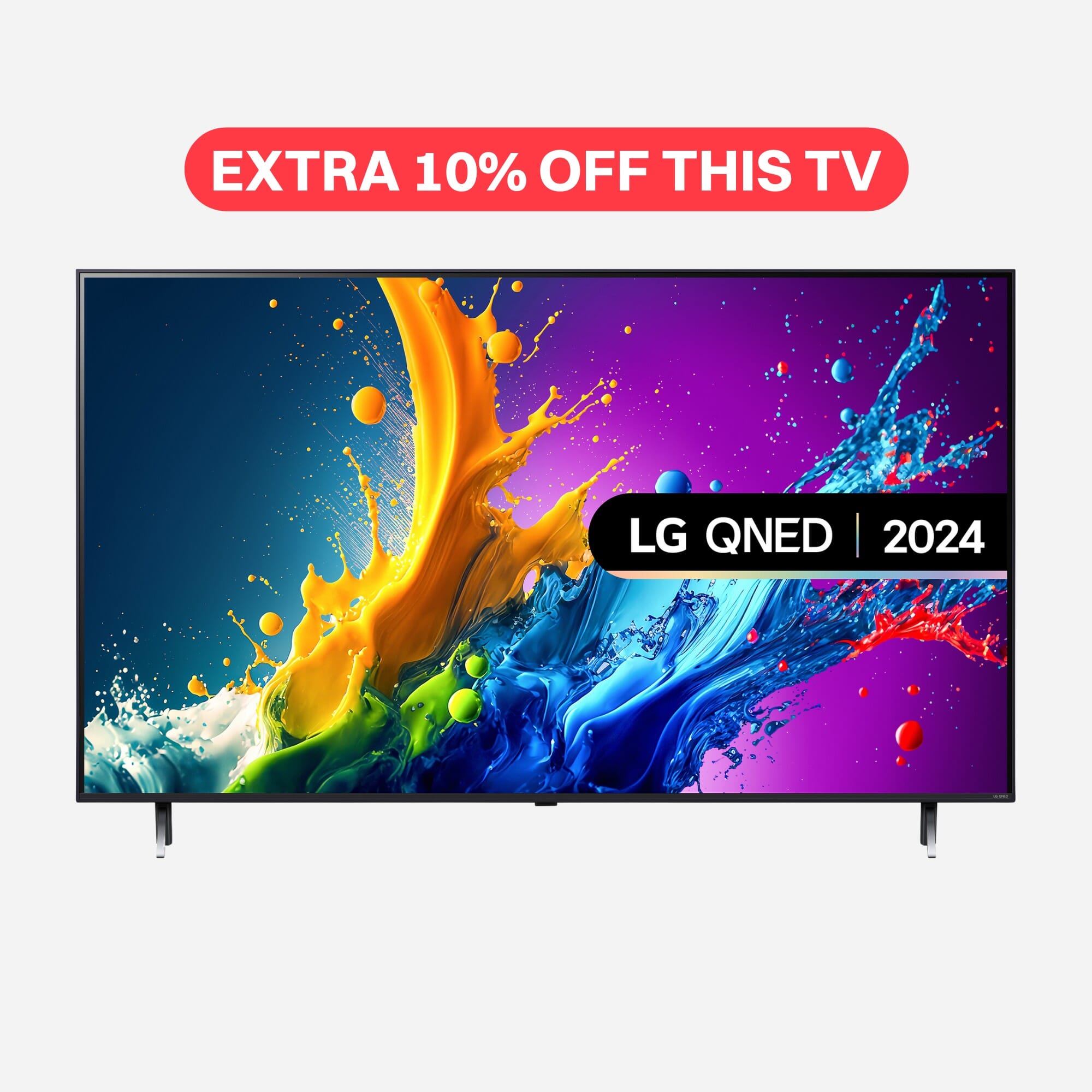 LG QNED80 43" 4K HDR Smart QNED TV