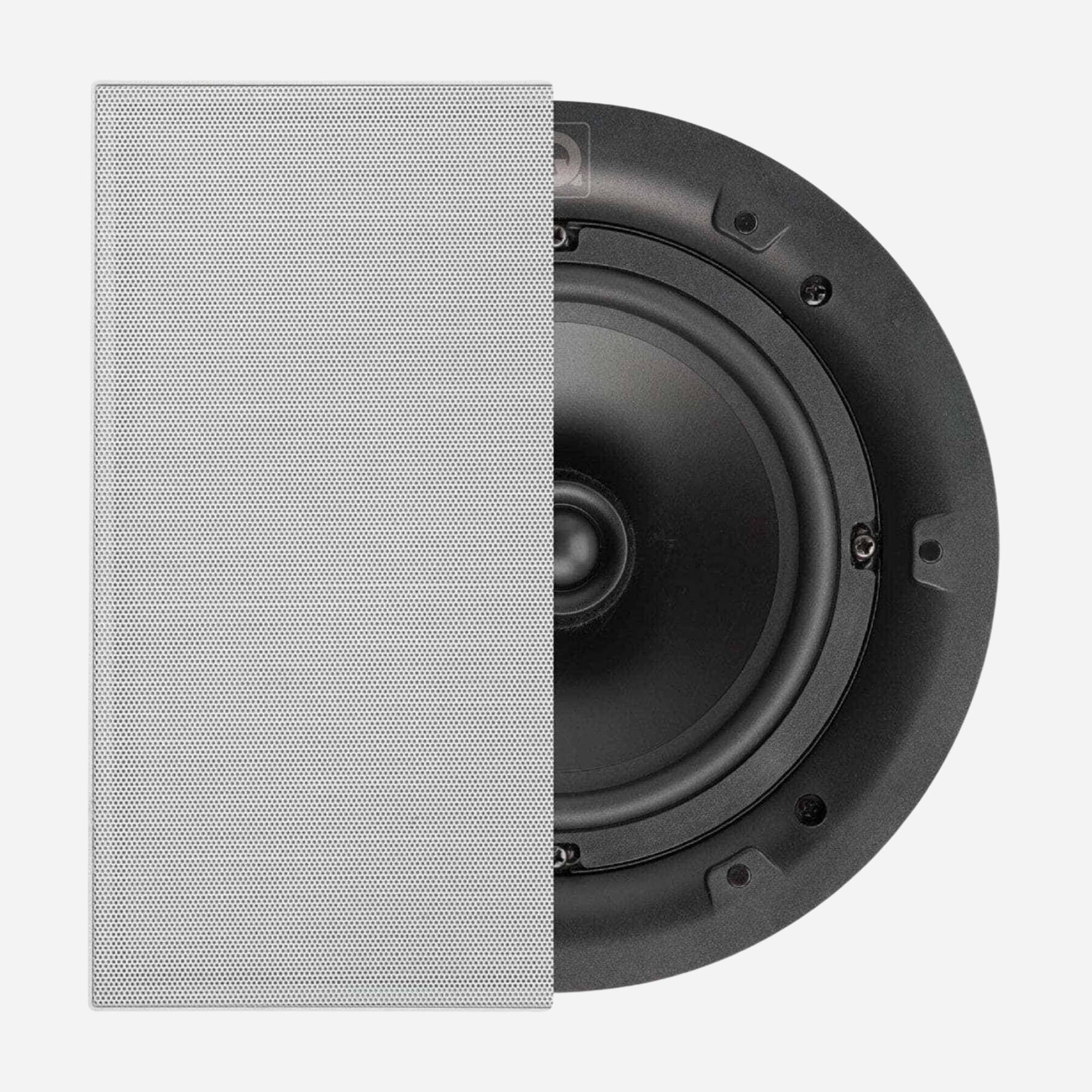 Q Install QI65S In Ceiling Speakers - Square Grill (Pair)