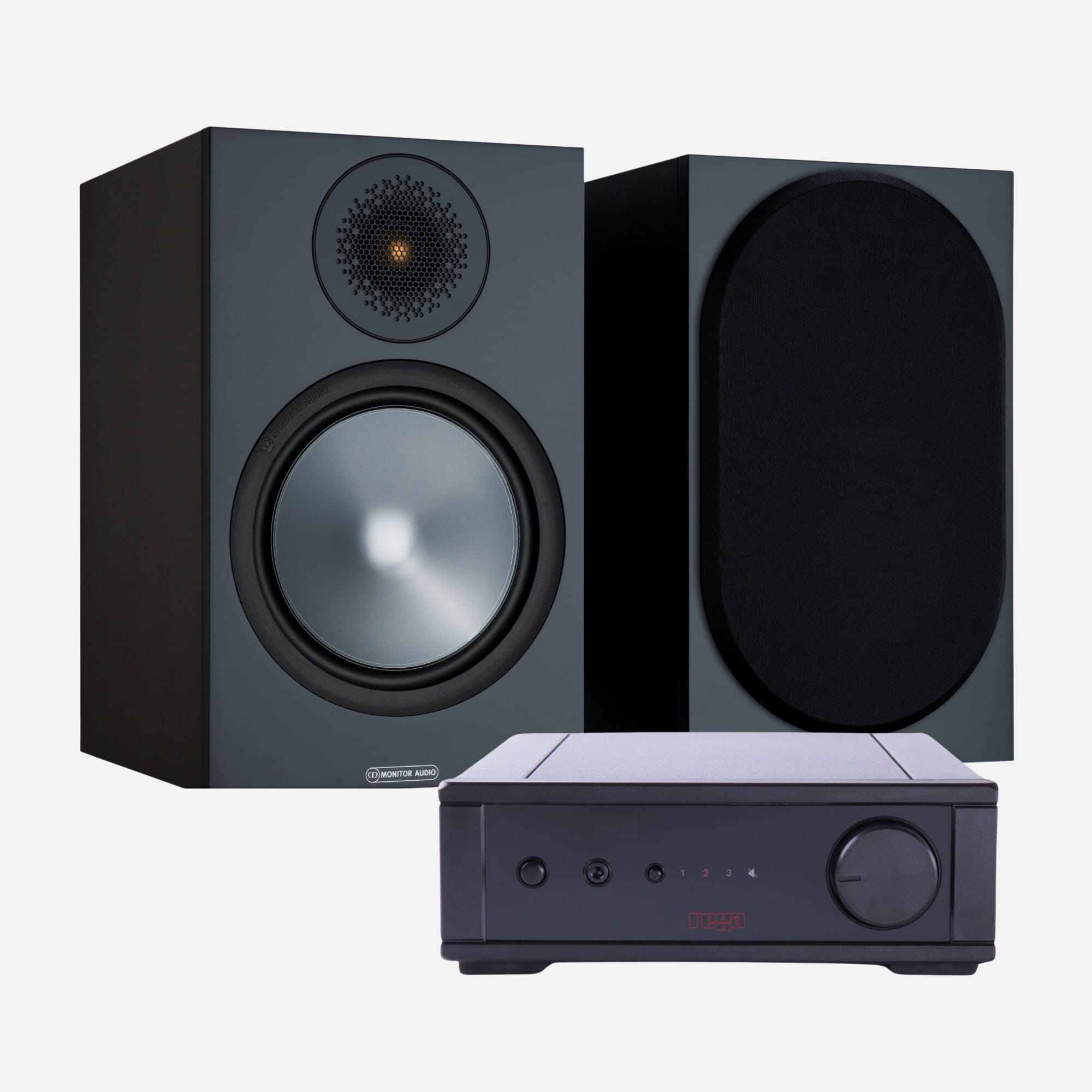 Rega IO + Monitor Audio Bronze 100