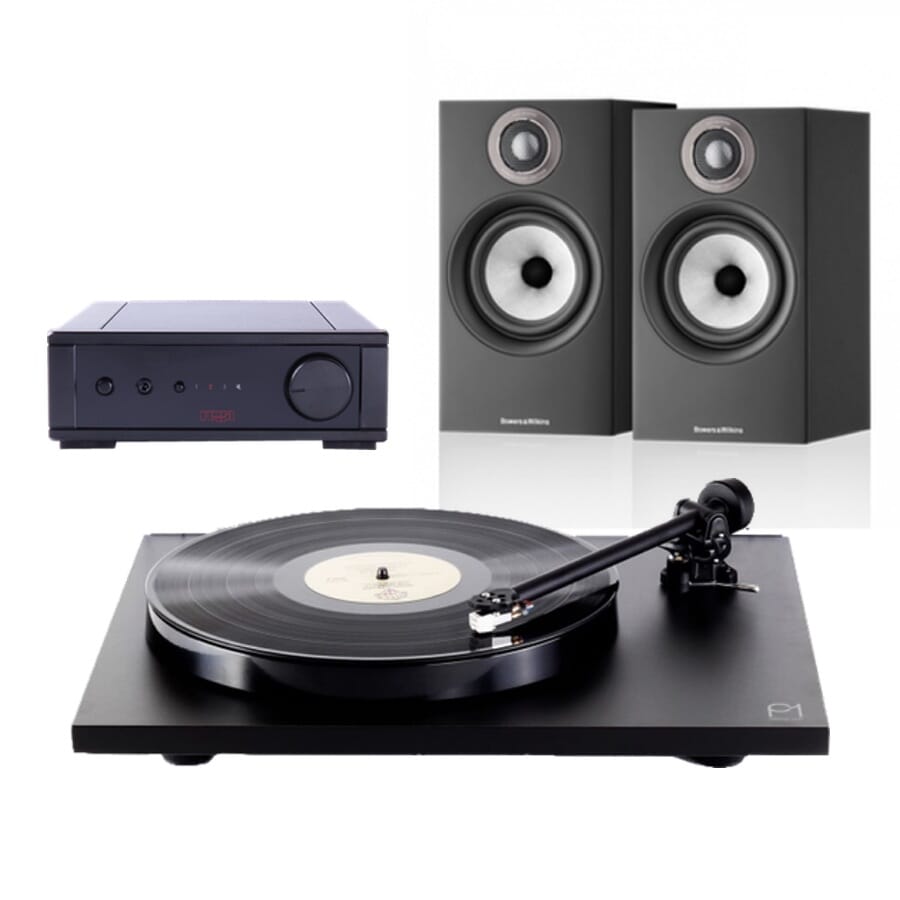 Rega IO + Rega Planar 1 + Bowers & Wilkins 607 S2 Anniversary Edition