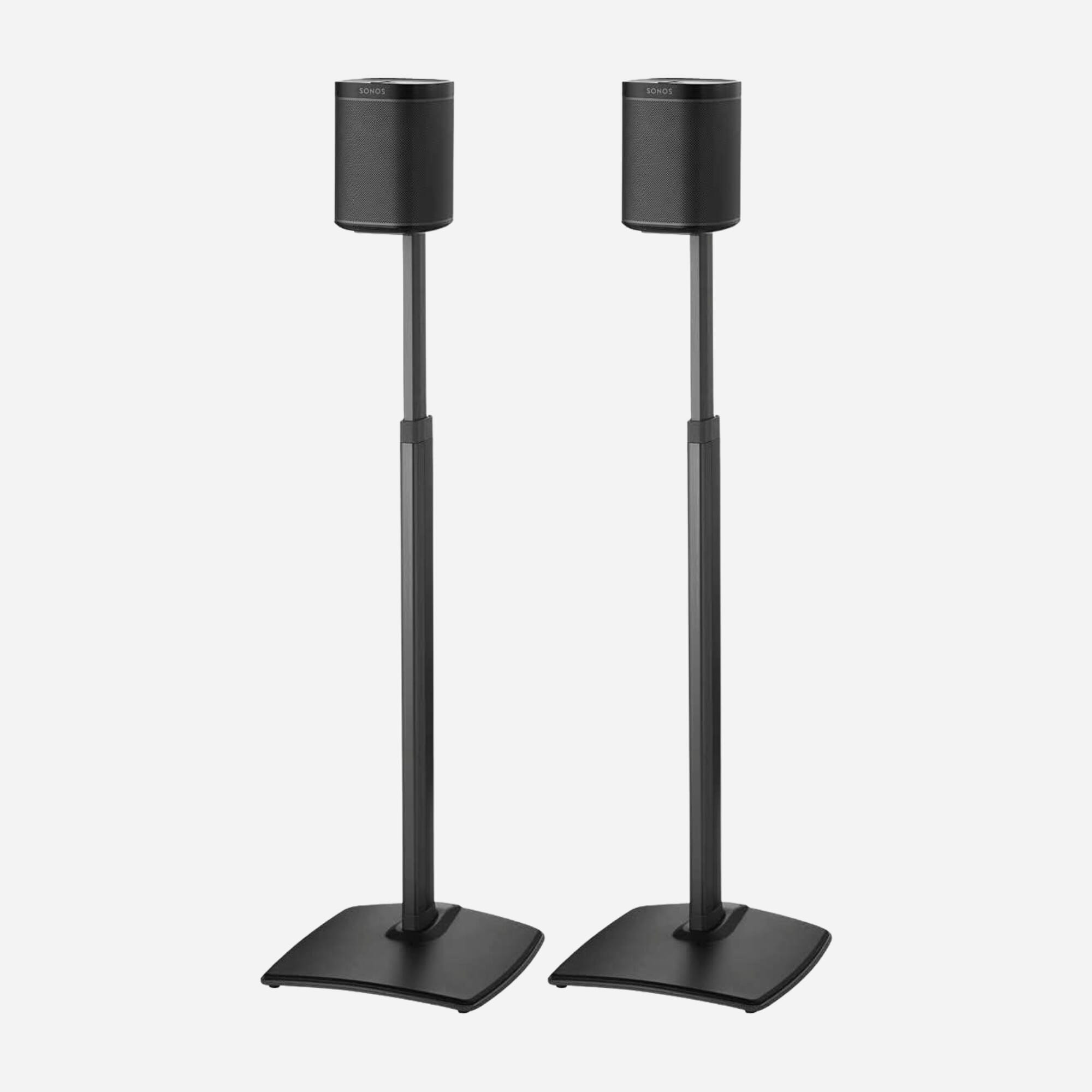 Sanus Adjustable Floor Stand for Sonos One, PLAY 1 (Pair)
