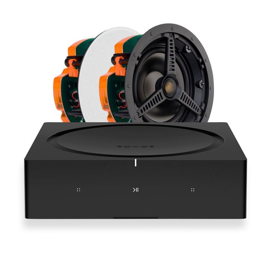 Sonos Amp + 2 x Monitor Audio C280 In-Ceiling Speakers