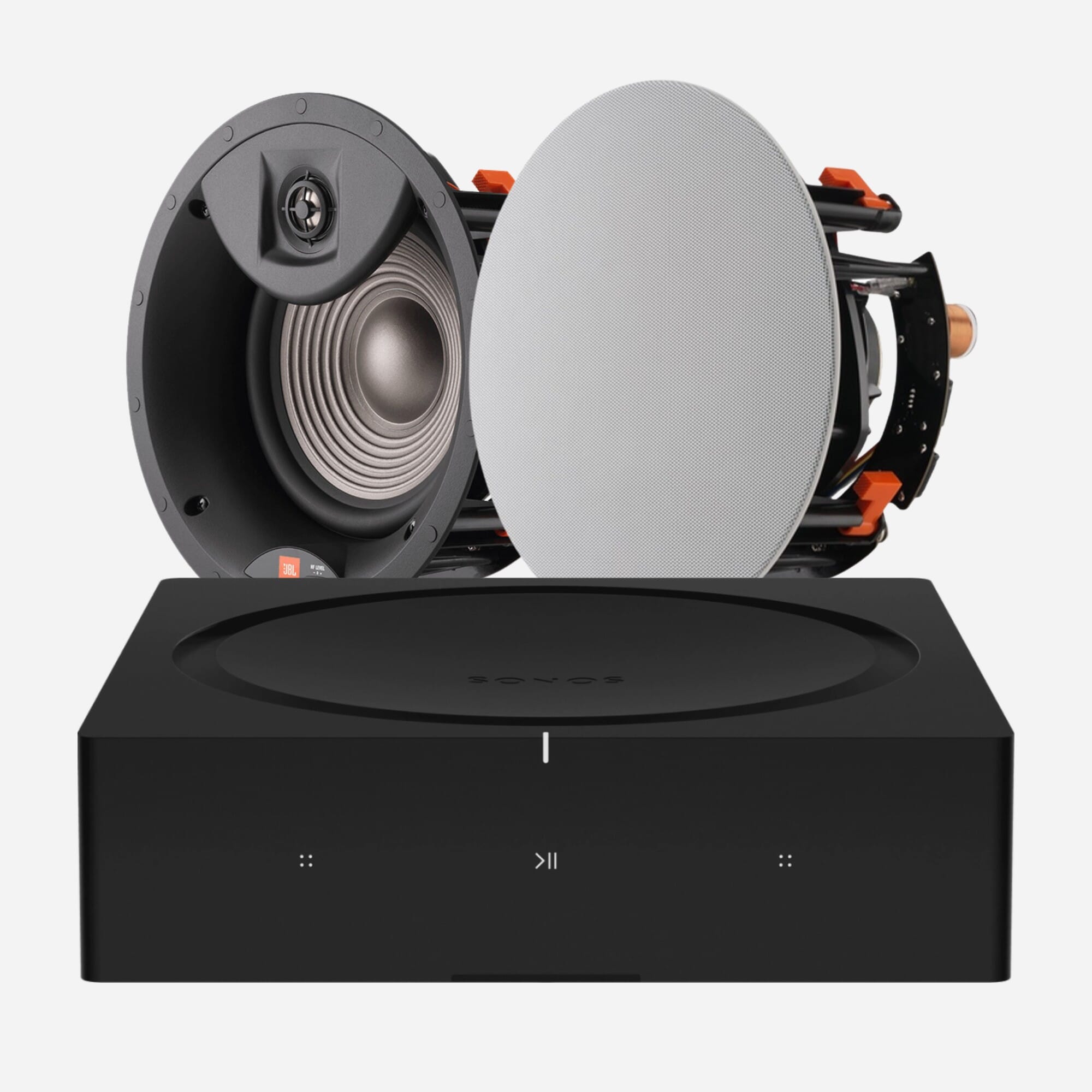 Sonos Amp + 2 x JBL Studio 2 8IC In-Ceiling Speakers