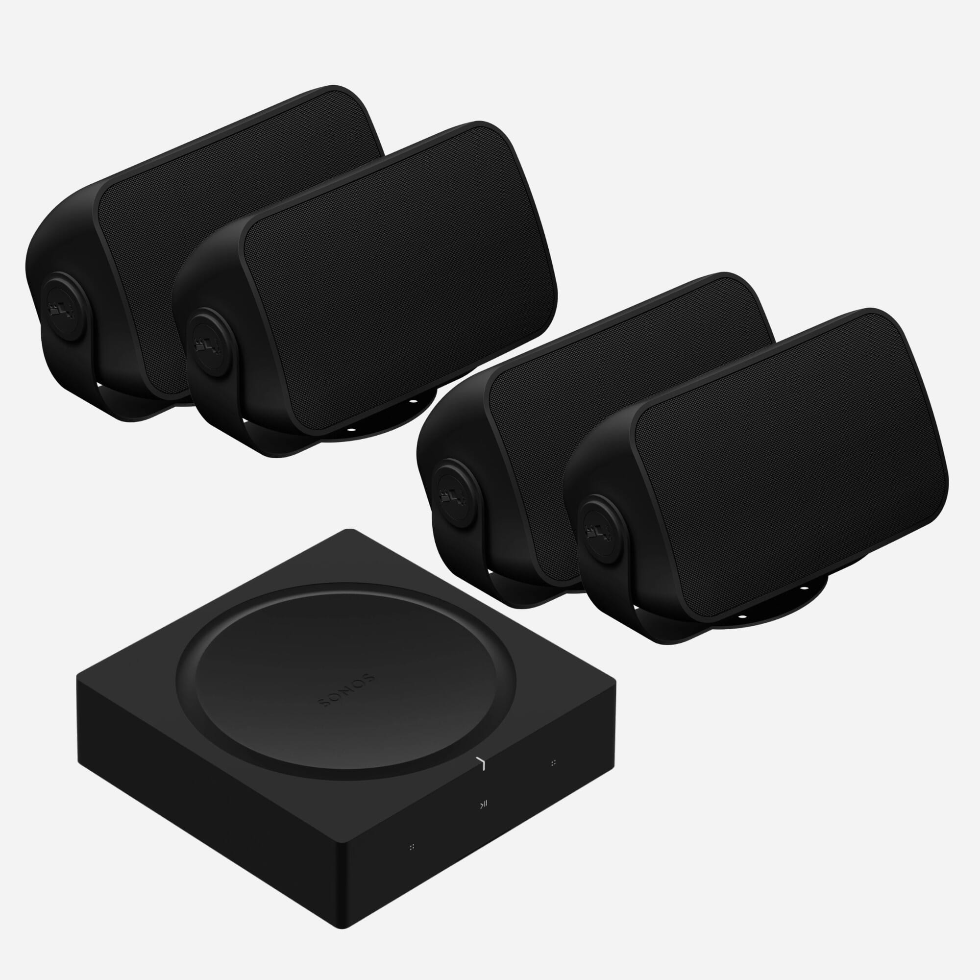 Sonos Amp + 4 x Sonos Outdoor Speakers