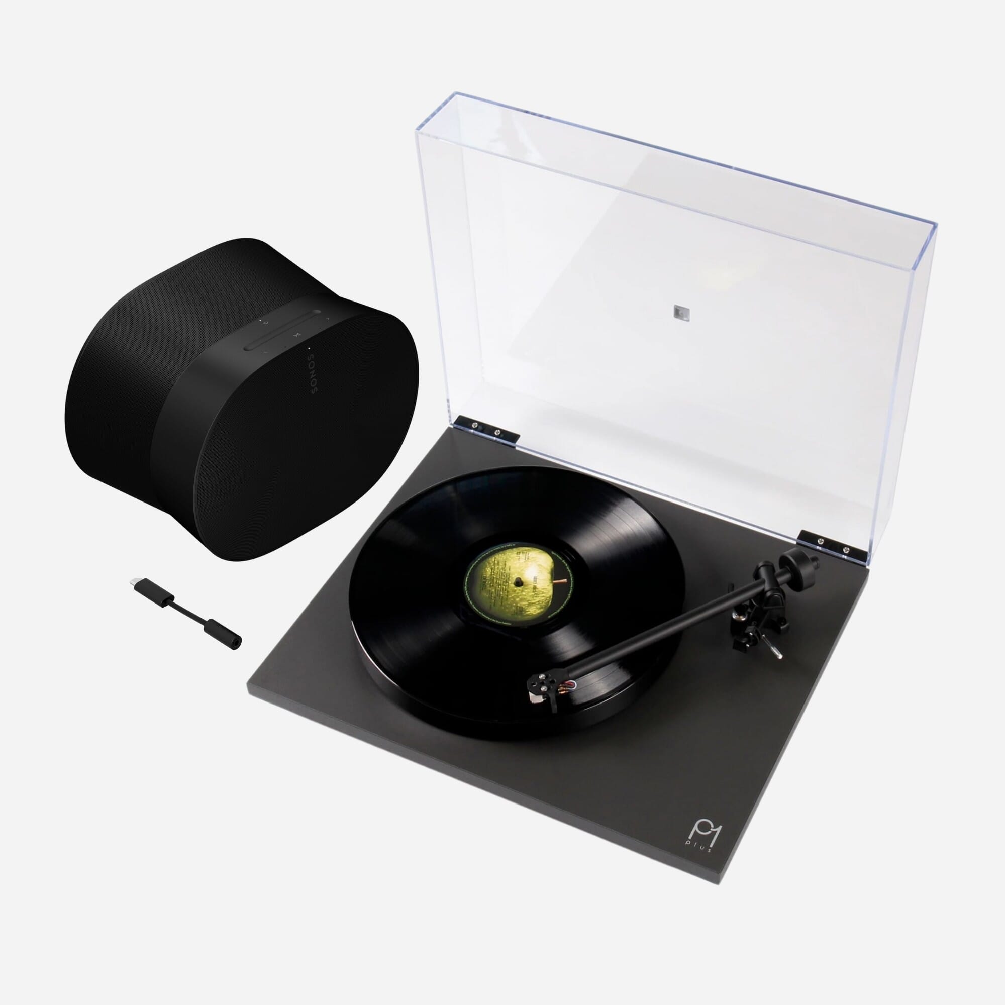 Sonos ERA 300 + Rega Planar 1 Plus + Sonos ERA Line-In Adapter Bundle