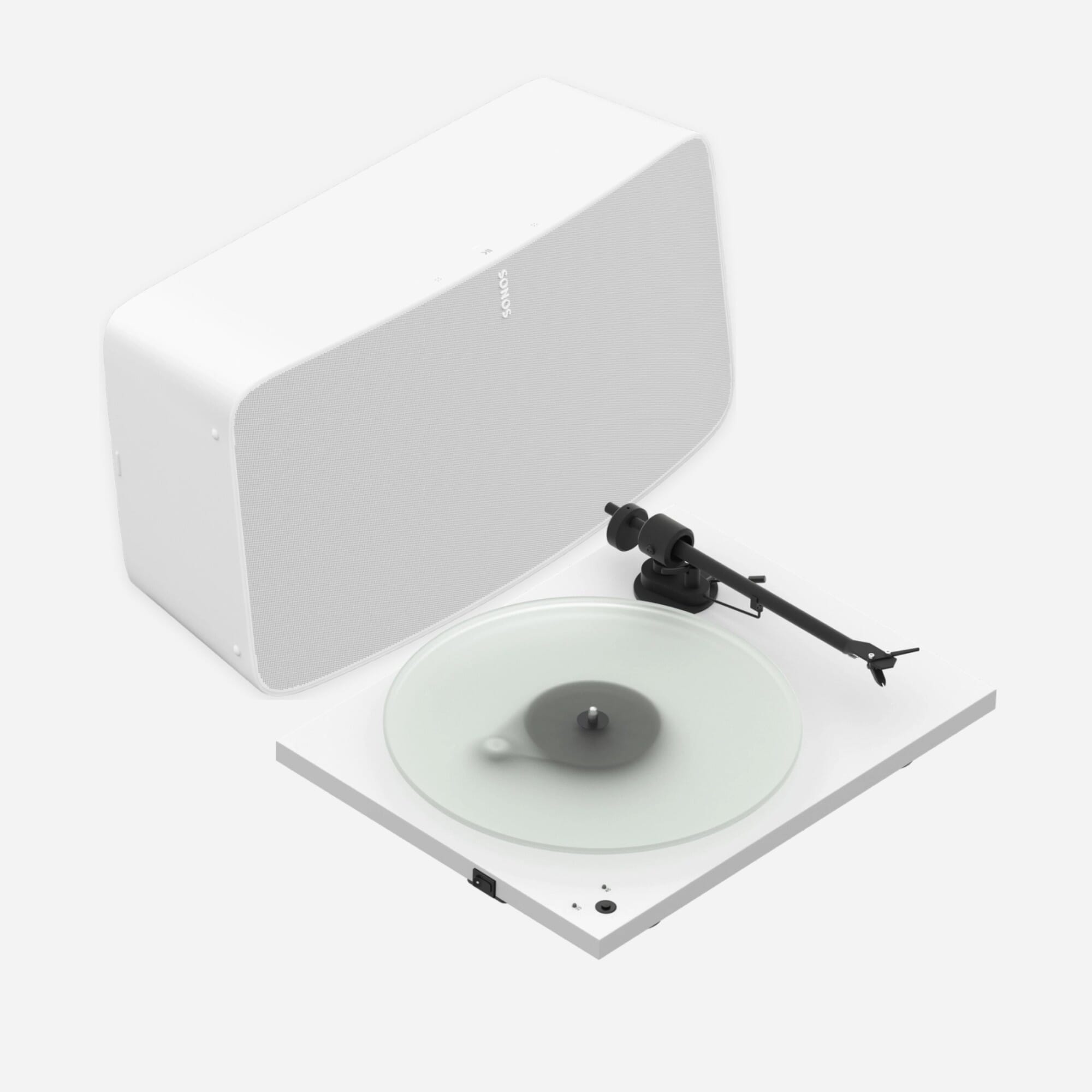 Sonos Five + Pro-Ject T1 Phono SB (White)