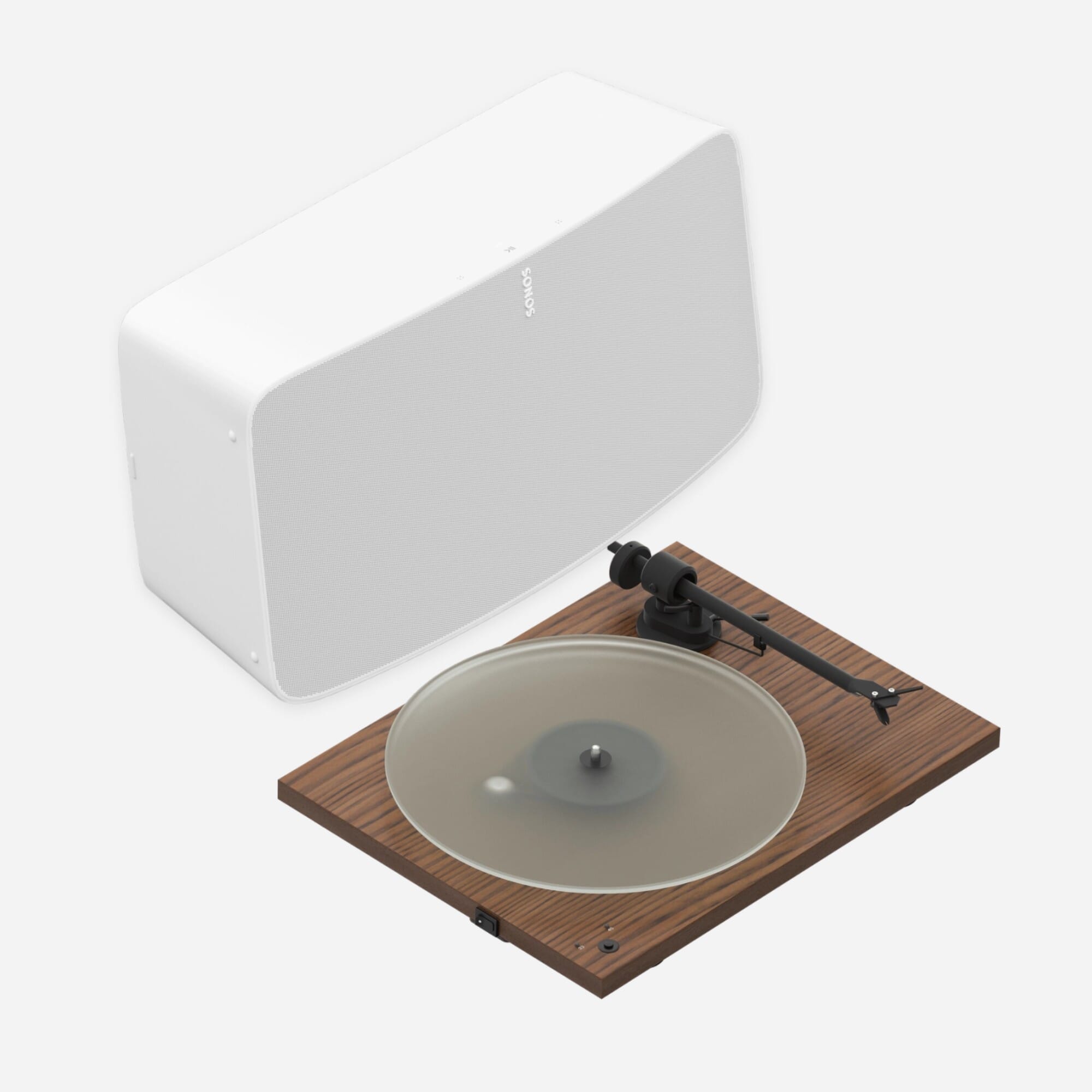 Sonos Five (White) + Pro-Ject T1 Phono SB (Walnut)