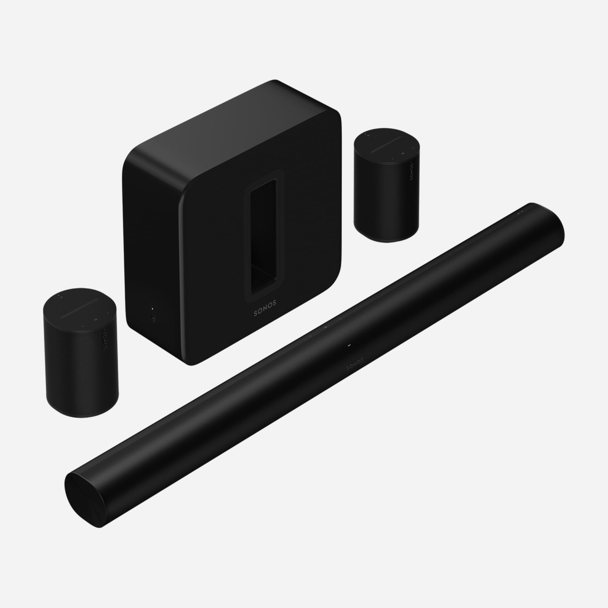 Sonos Arc + SUB G3 + 2 x Sonos ERA 100