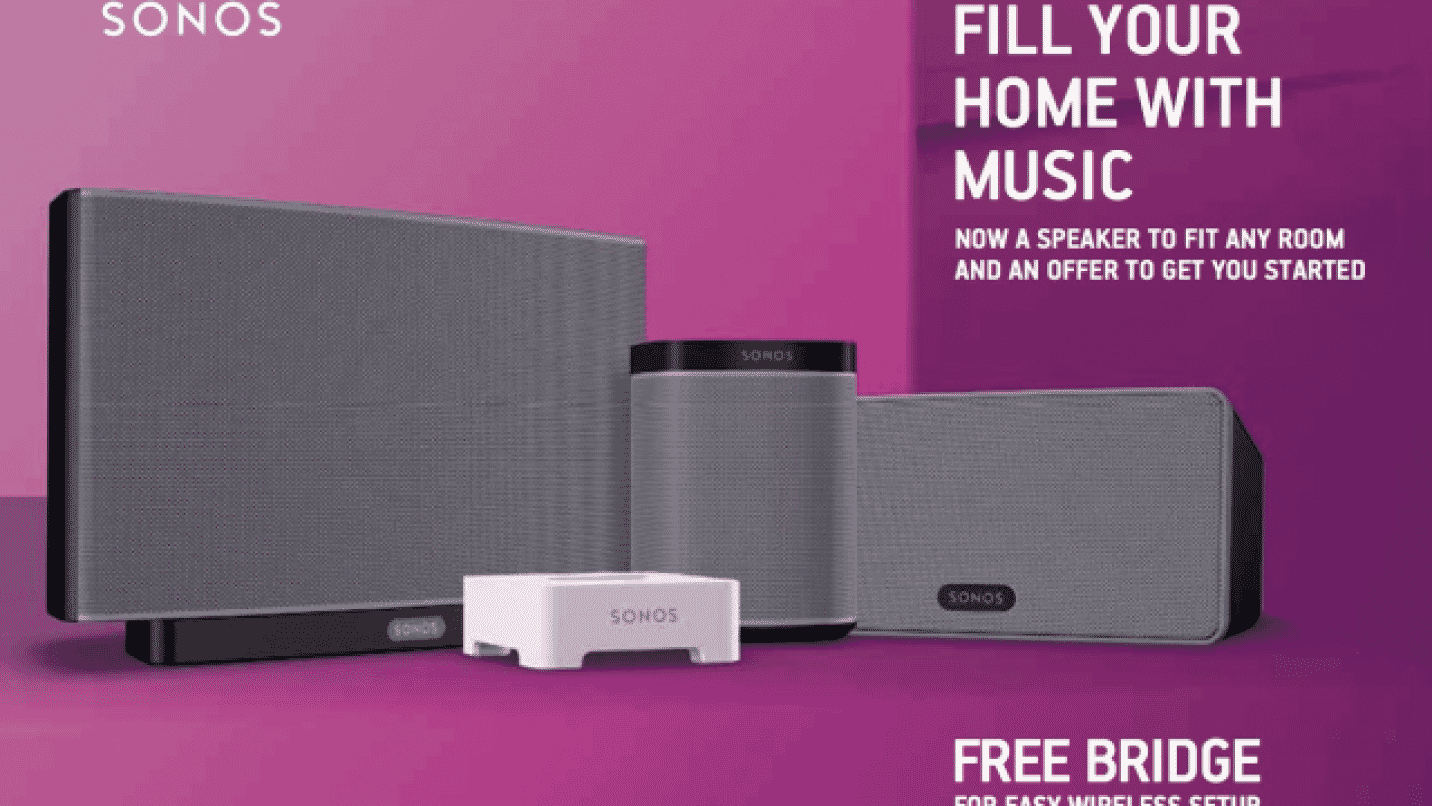 Sonos hits UK television again