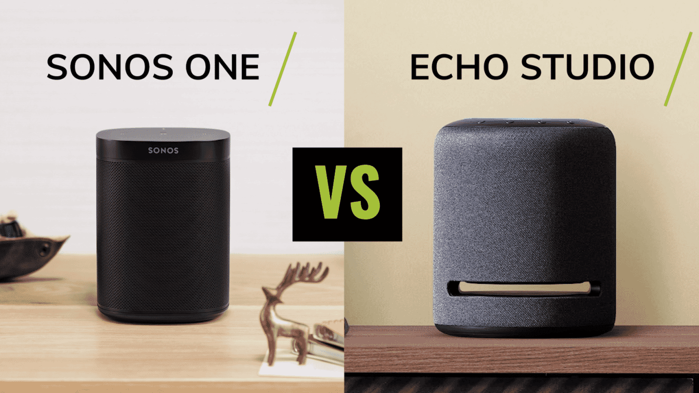 Sonos One vs Amazon Echo Studio - Which speaker is right for you?