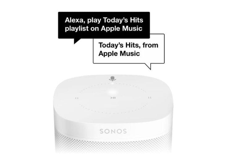 Apple Music now works with Alexa on Sonos Speakers