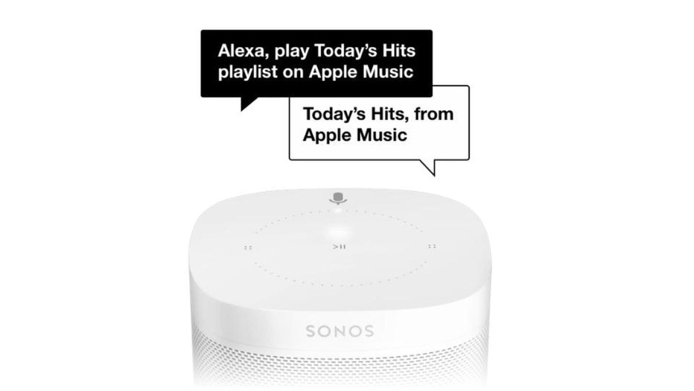 Apple Music now works with Alexa on Sonos Speakers