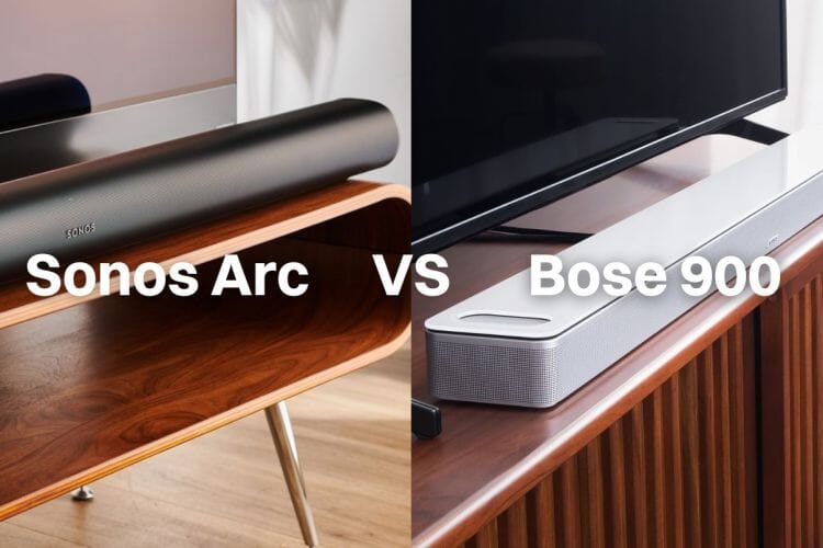 Compare Sonos Arc vs Bose 900: Battle of the Dolby Atmos Soundbars