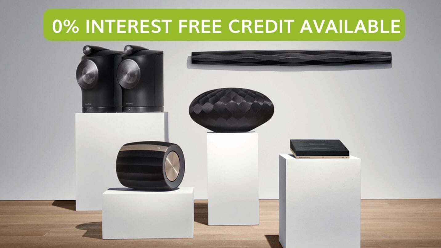 Interest-Free Finance on your Bowers & Wilkins Formation Speakers
