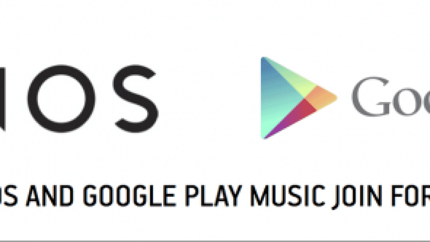 SONOS AND GOOGLE PLAY JOIN FORCES.