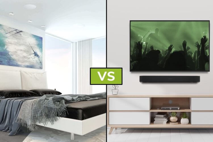 In-Ceiling Speakers vs Wireless Speakers - which are right for you?