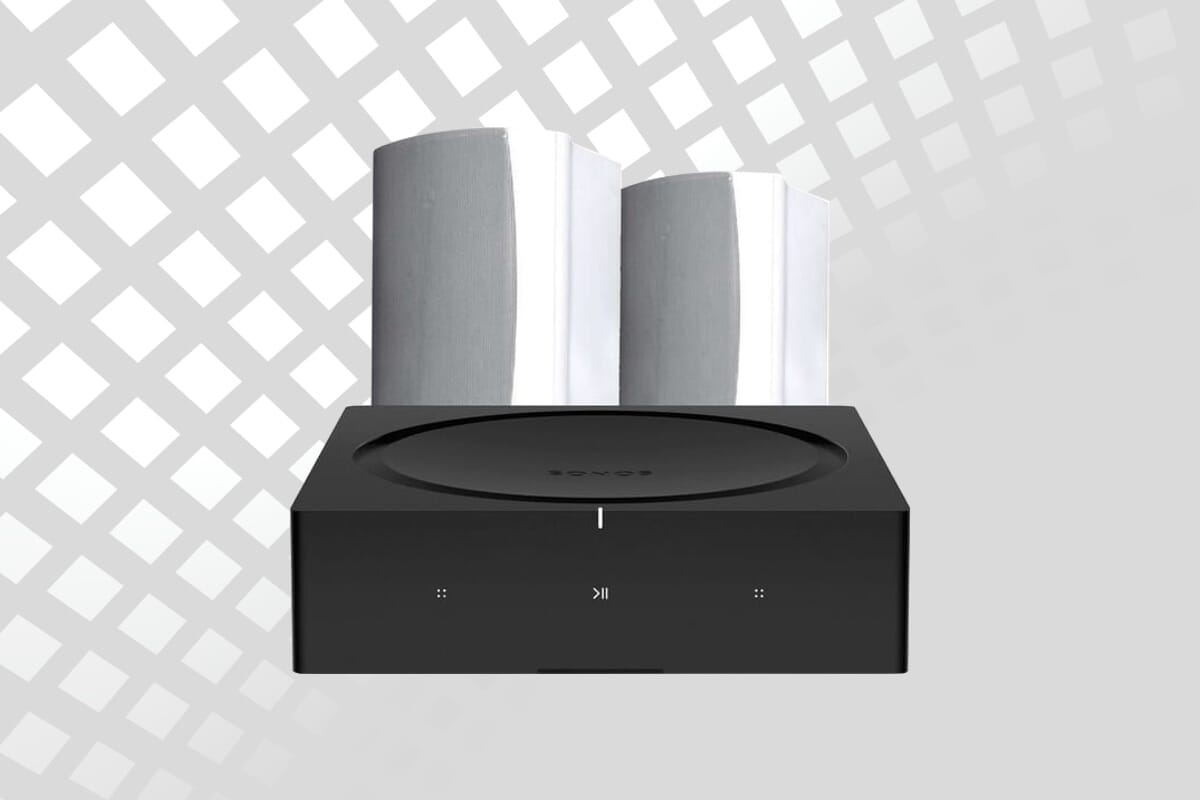 Sonos Amp & Kef Ventura 5 Outdoor Bundle